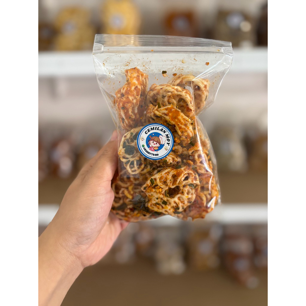 

Seblak kering kerupuk rafael 90gram pedas nampol