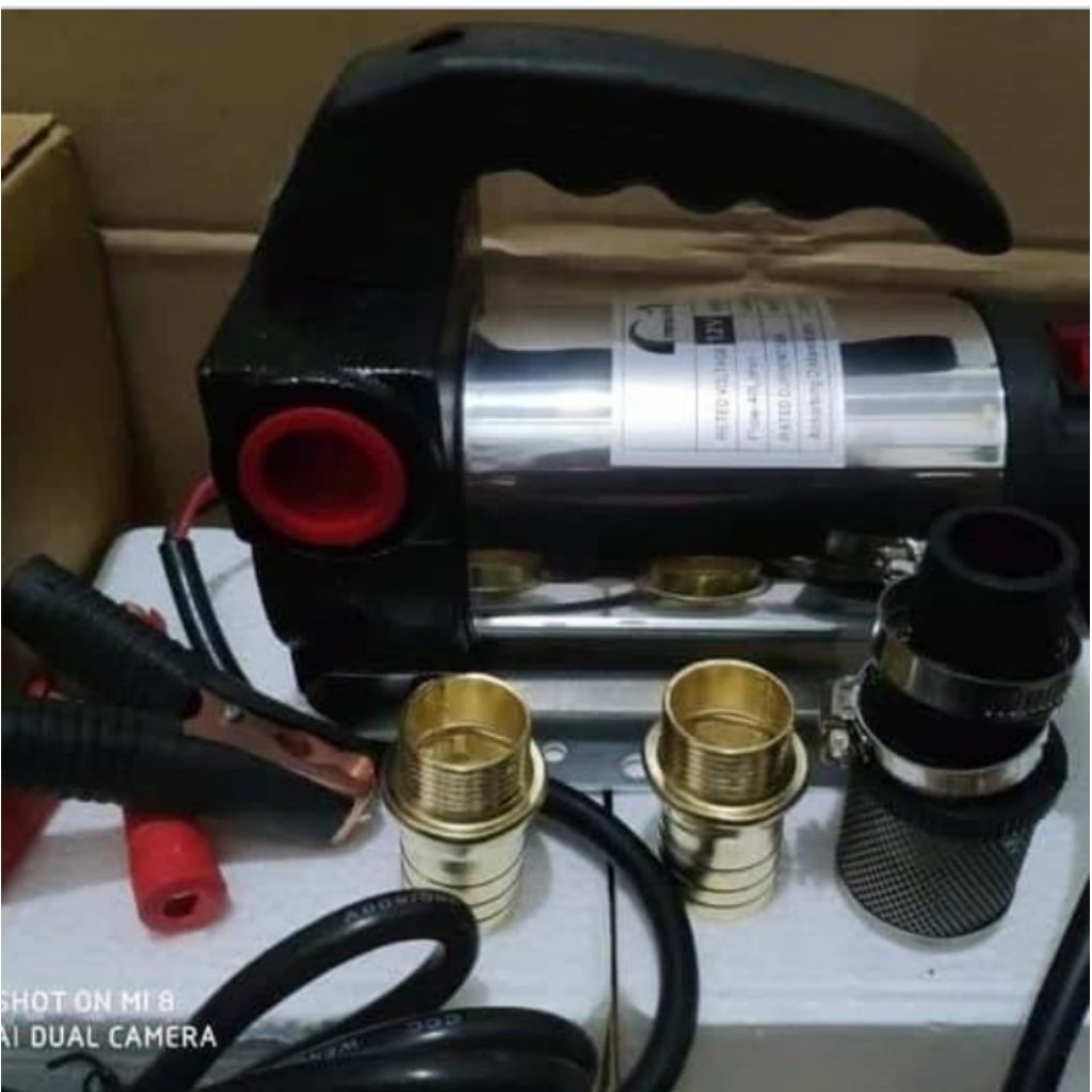 Pompa DC 12 Volt Pompa Minyak Solar Dan Oli 12Volt Dc Pompa Pertamini