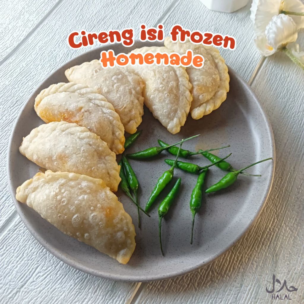 

CIRENG ISI AYAM SUWIR PEDAS / CIRENG ISI BAKSO MIX SOSIS / CIRENG ISI KEJU / CIRENG FROZEN