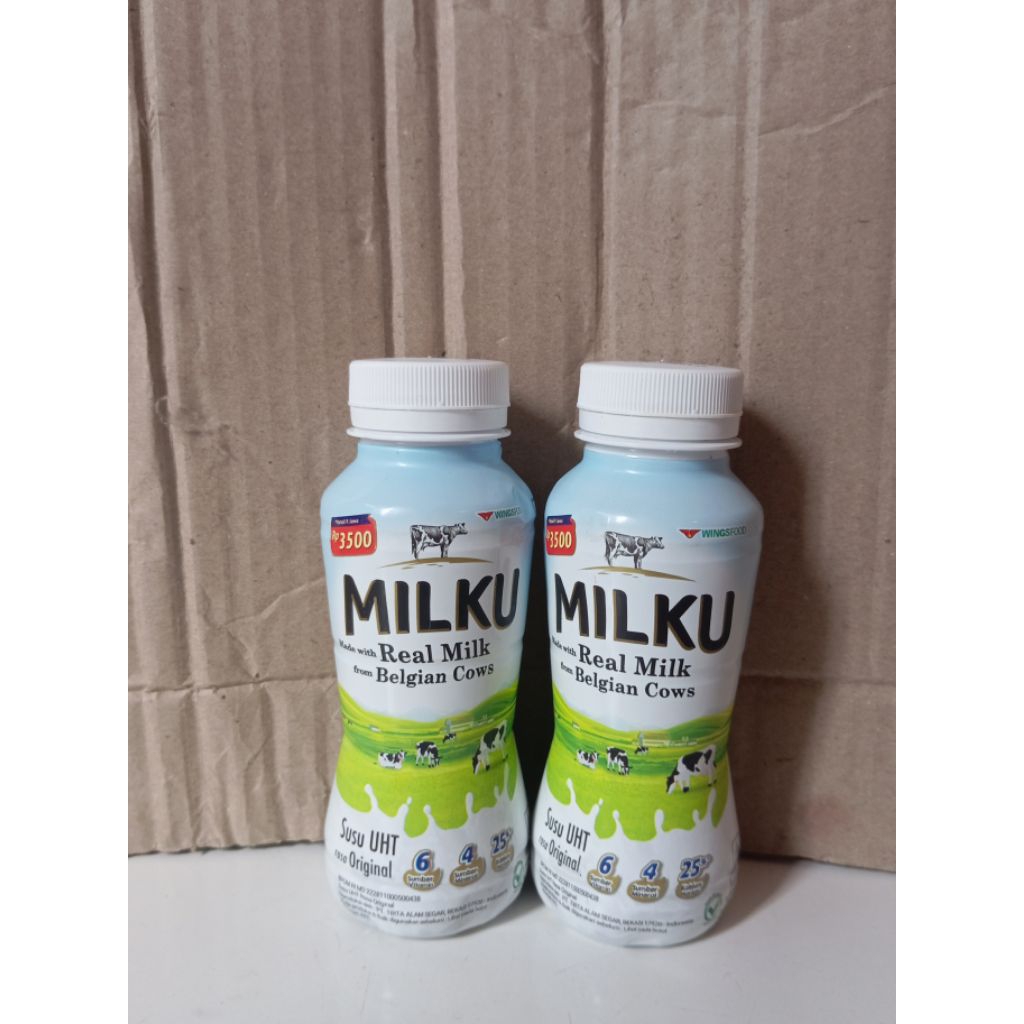 

Susu Milku Putih susu UHT rasa original