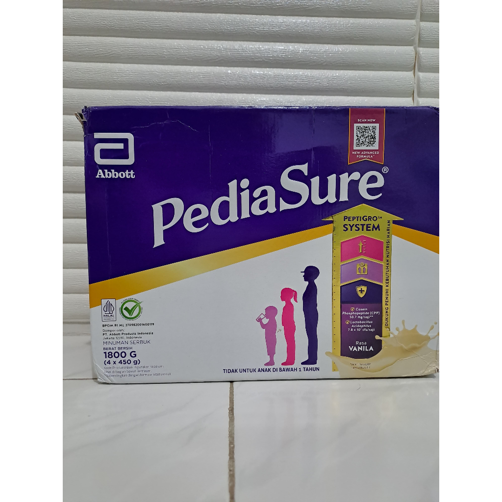 

PediaSure Vanila 1800g - Nutrisi Pertumbuhan