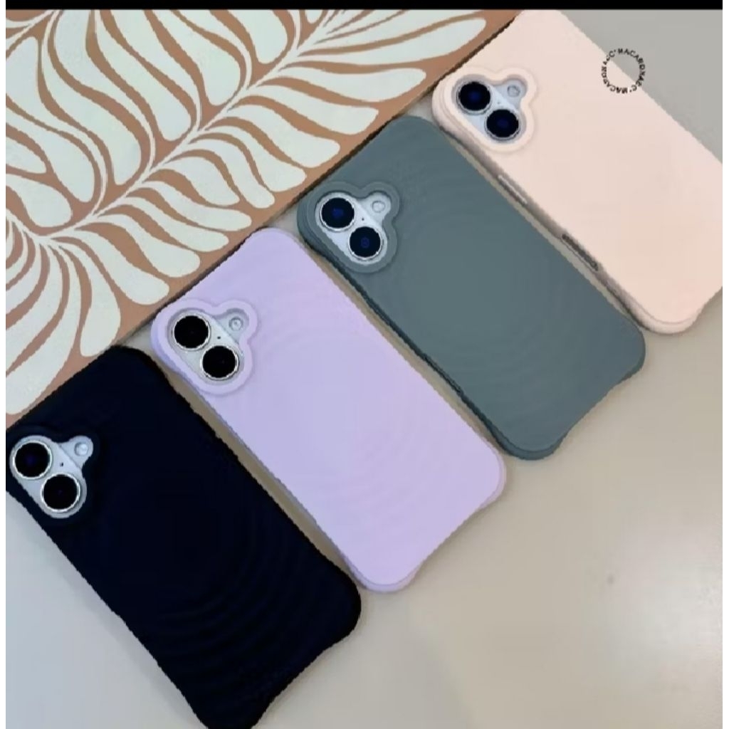 Sofcase IPHONE 11 spiral waves magsafe case compatible elegan dan  mewah