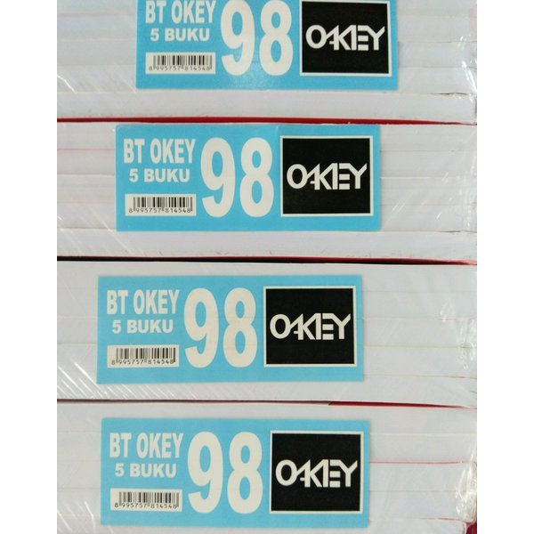

Buku Tulis Okey 98 / 1 Pack / 5 pcs