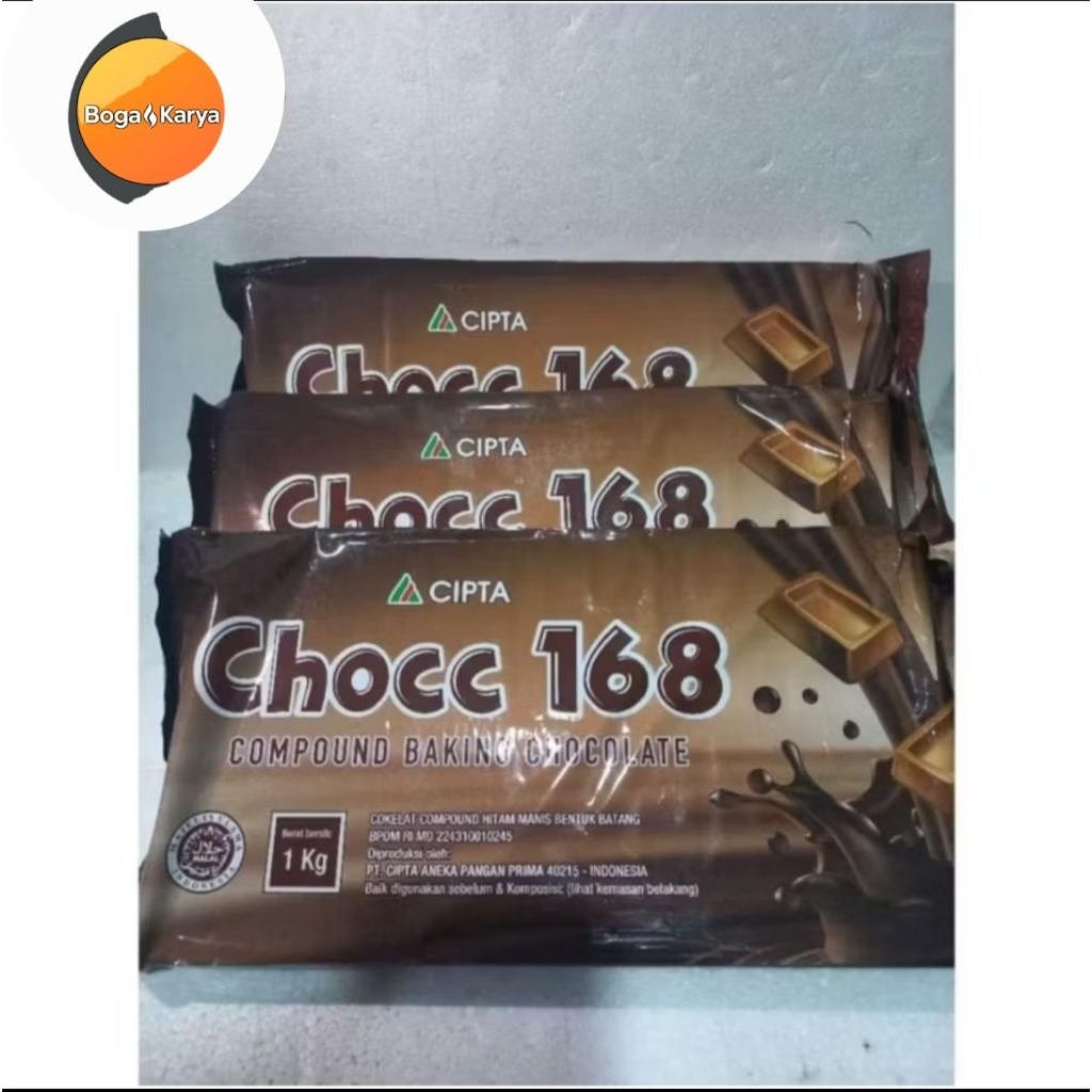 

Chocc 168 coklat batang 250gram, 500gram dan 1kg