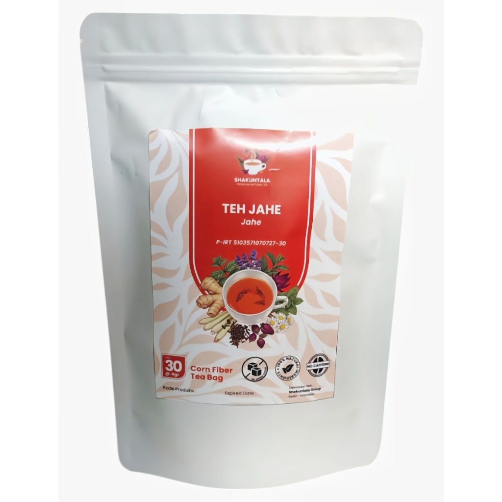 

TEH JAHE | Shakuntala Premium Artisan Tea | Minuman Teh Jahe | Teh herbal jahe
