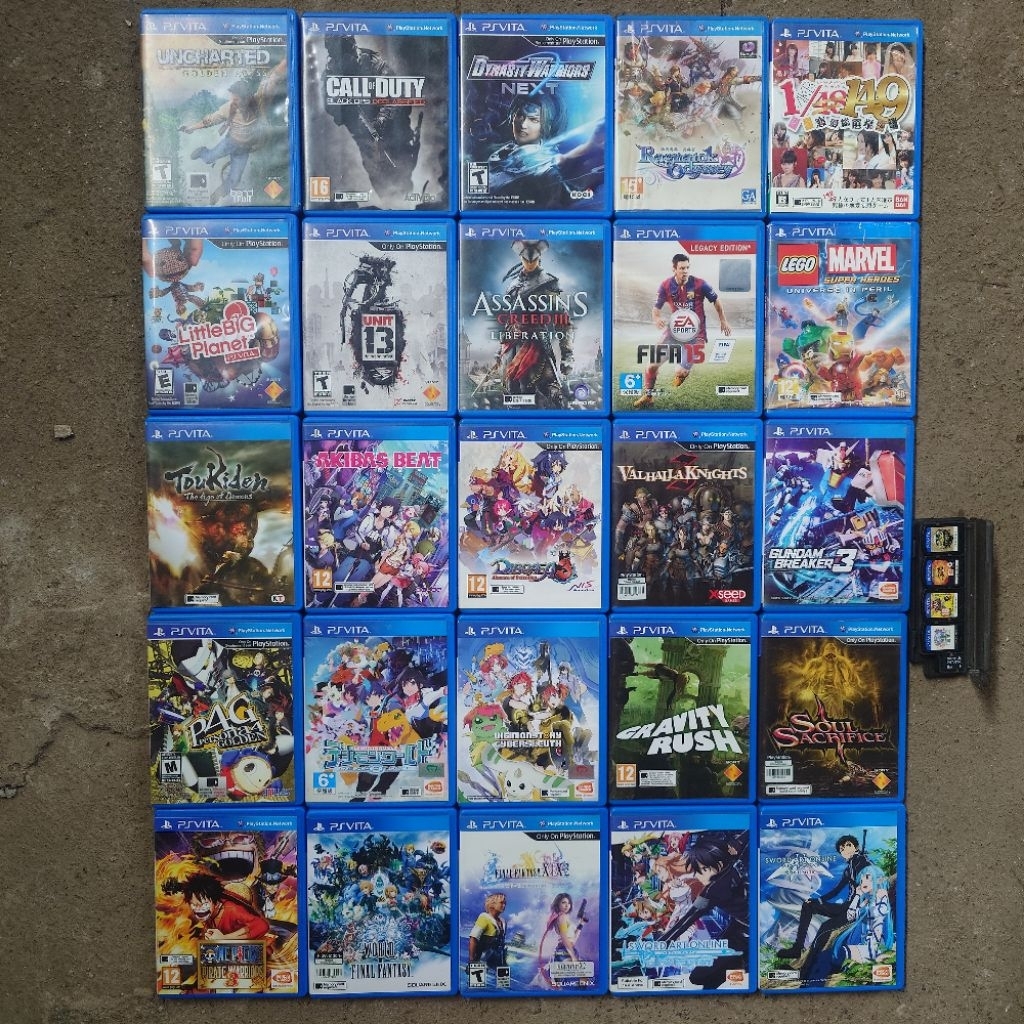 Kaset PS VITA 2nd Mulus