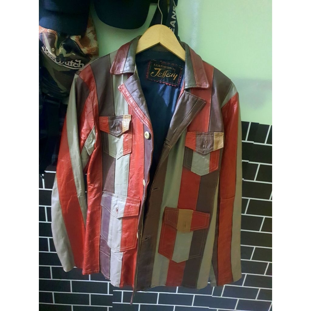 leather jacket limited preloved