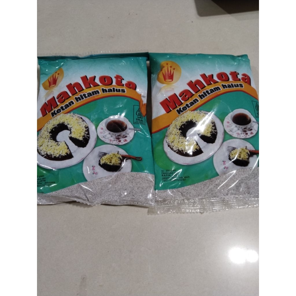 

Tepung ketan hitam halus Mahkota