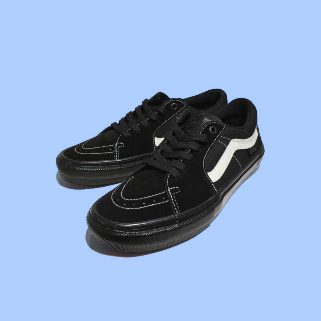 VANS SKATE SK8 LOW SHOE BLACK / MARSMALLOW  ORIGINAL