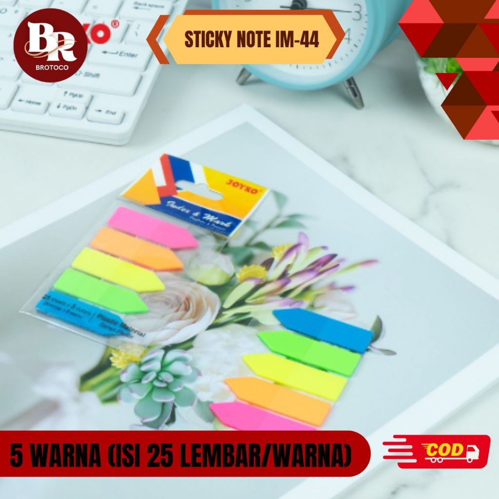 

[BROTOCO] Sticky Note Joyko IM-44 - Memo Tempel Panah