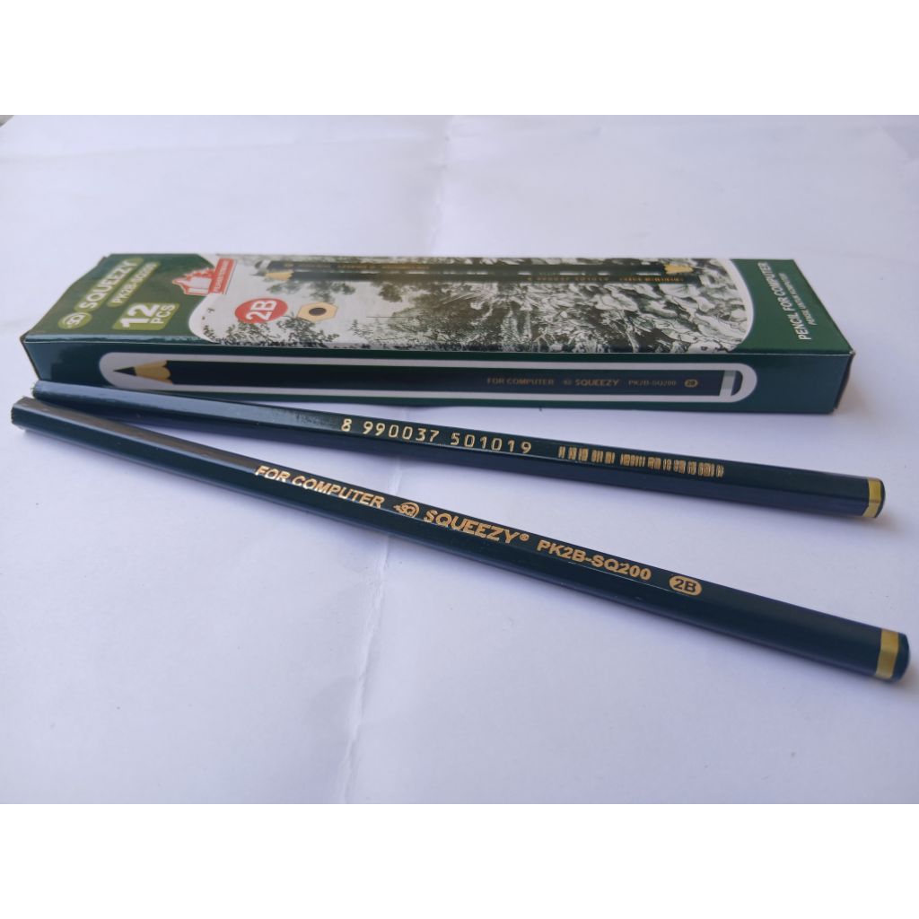 

Pensil 2B Squeezy, PK2B-SQ200. 1 Pak Isi 12