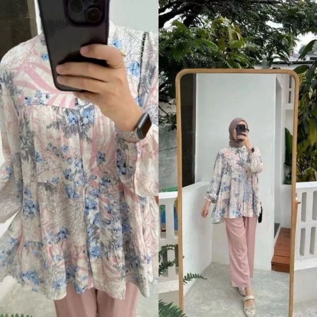 Onset Jumbo Ld 120//Setelan Wanita Kekinian