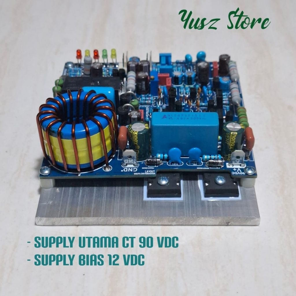 Kit UCD Superlite Class D Discrete Power Amplifier Ultra Slim