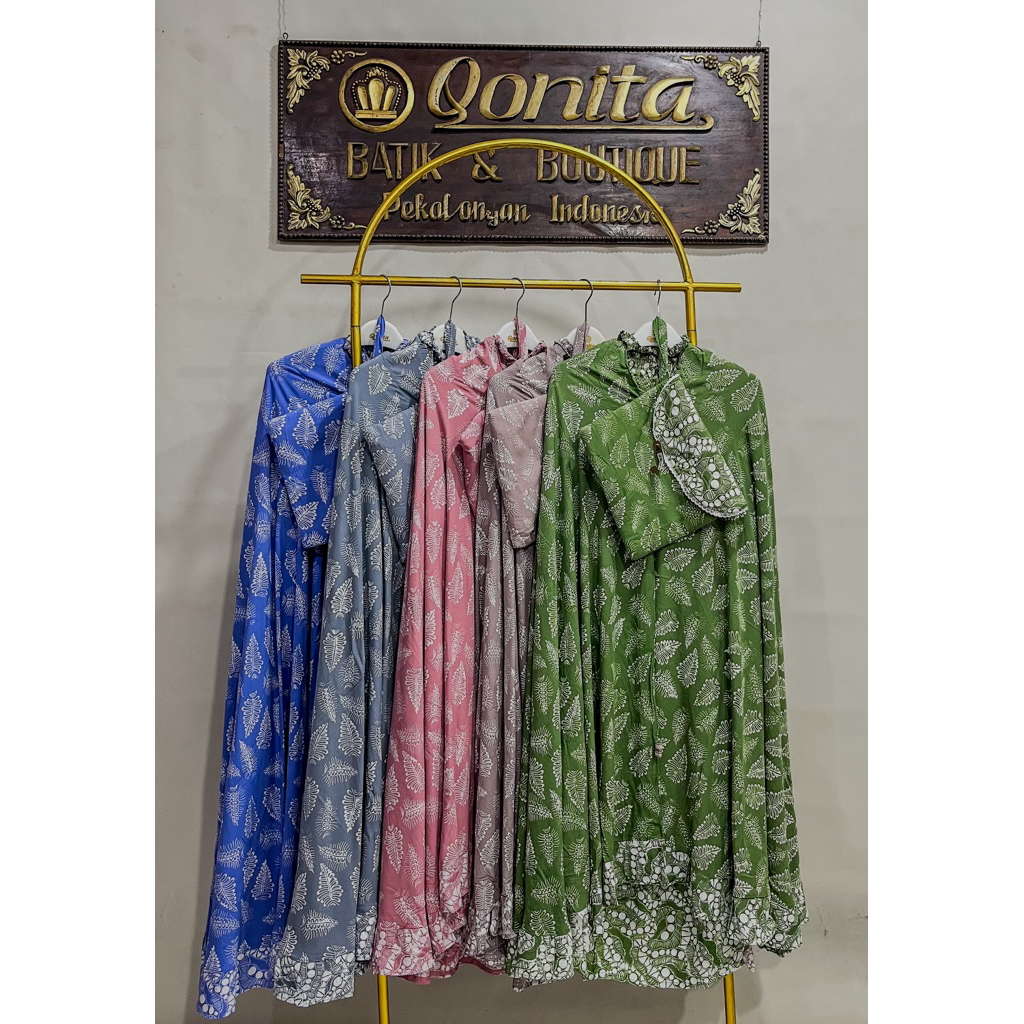 MukenaQonita | Mukena Daily | Mukena Adem & Ringan | Free Pouch Cantik | Koleksi Premium | Soft FH B