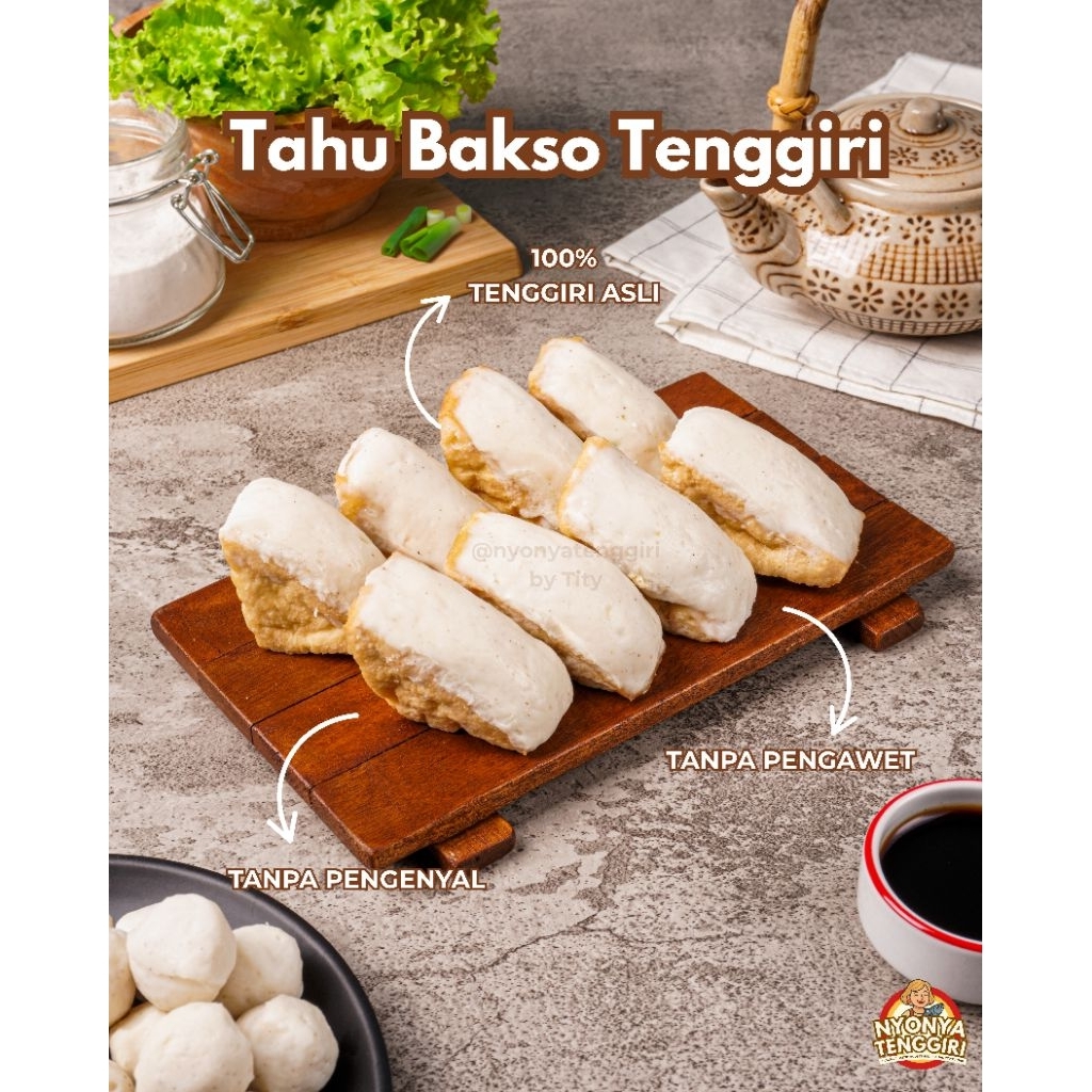 

Tahu Bakso Ikan Tenggiri Khas Pontianak - 250gr Mika | Frozen & Fresh | Tanpa Pengawet dan Pengenyal Cocok Untuk Makanan Keluarga Dan Cemilan Sehat