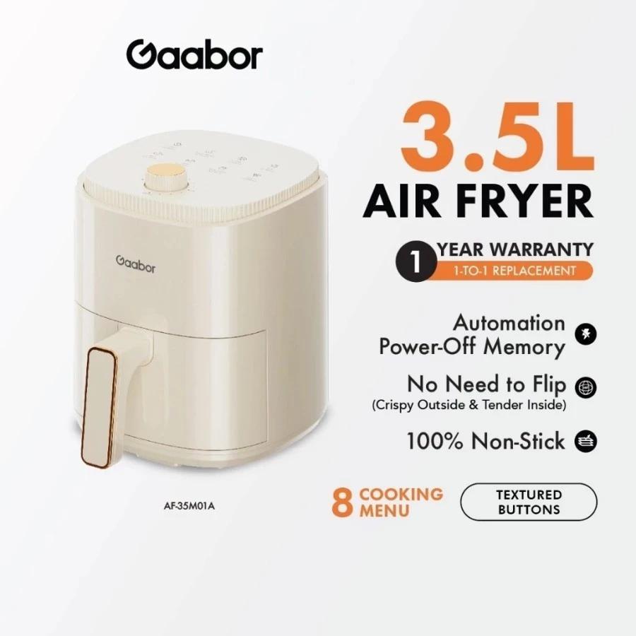 Gaabor AF35M Air Fryer 3.5L 800 Watt AF-35M01A / 35M02A CG