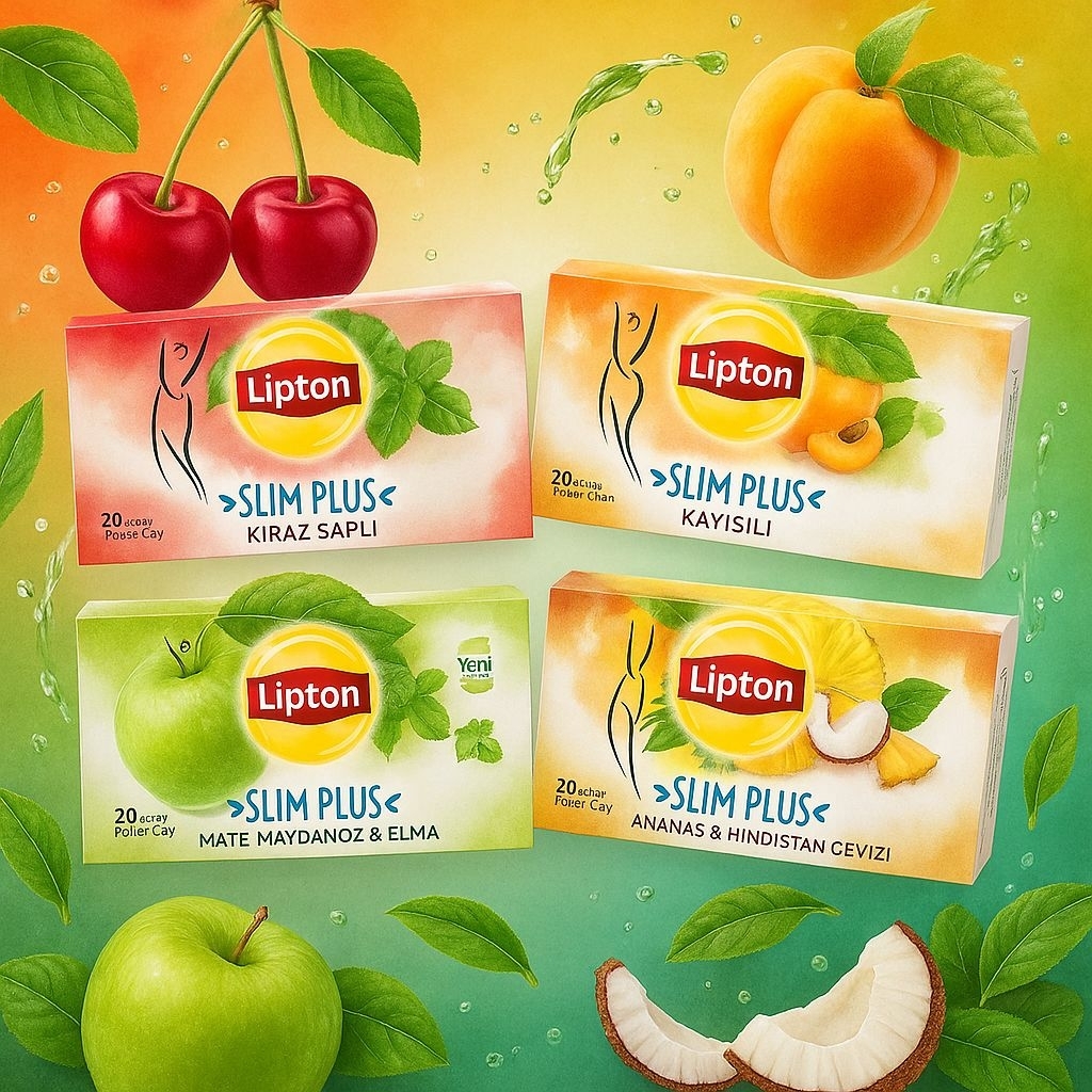 

Lipton Slim plus Tea Teh Diet Herbal