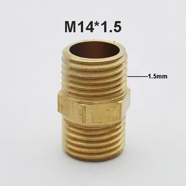 Double Nepel Male M14 x M14 Adaptor Sambungan Jet Cleaner