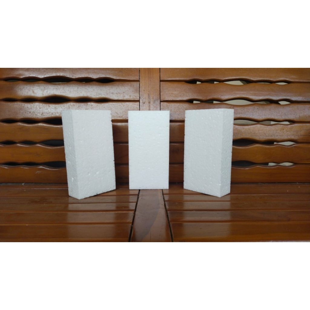 

styrofoam buket 20 x 10 x 5 cm