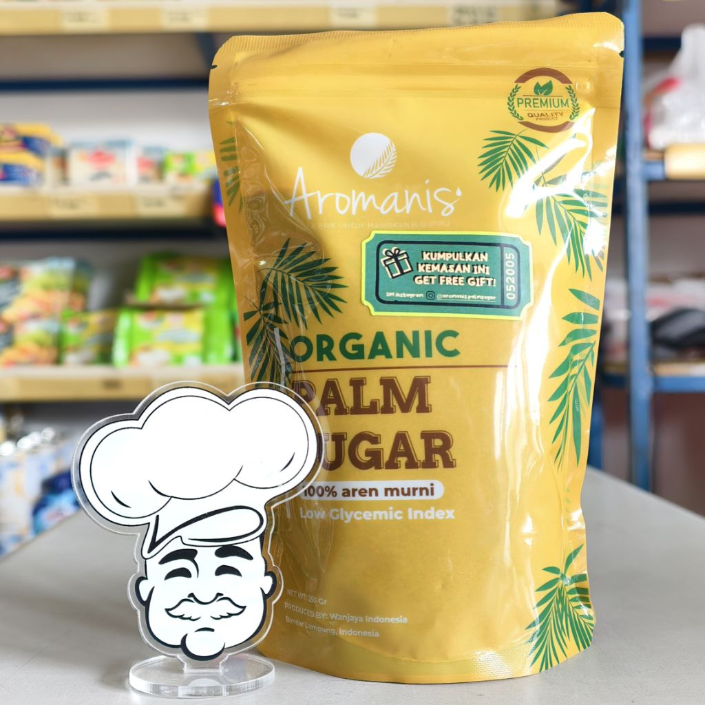 

Aromanis Palmsugar 250Gr / Gula Aren Aromanis 250Gr / Palm Sugar Aromanis 250Gr