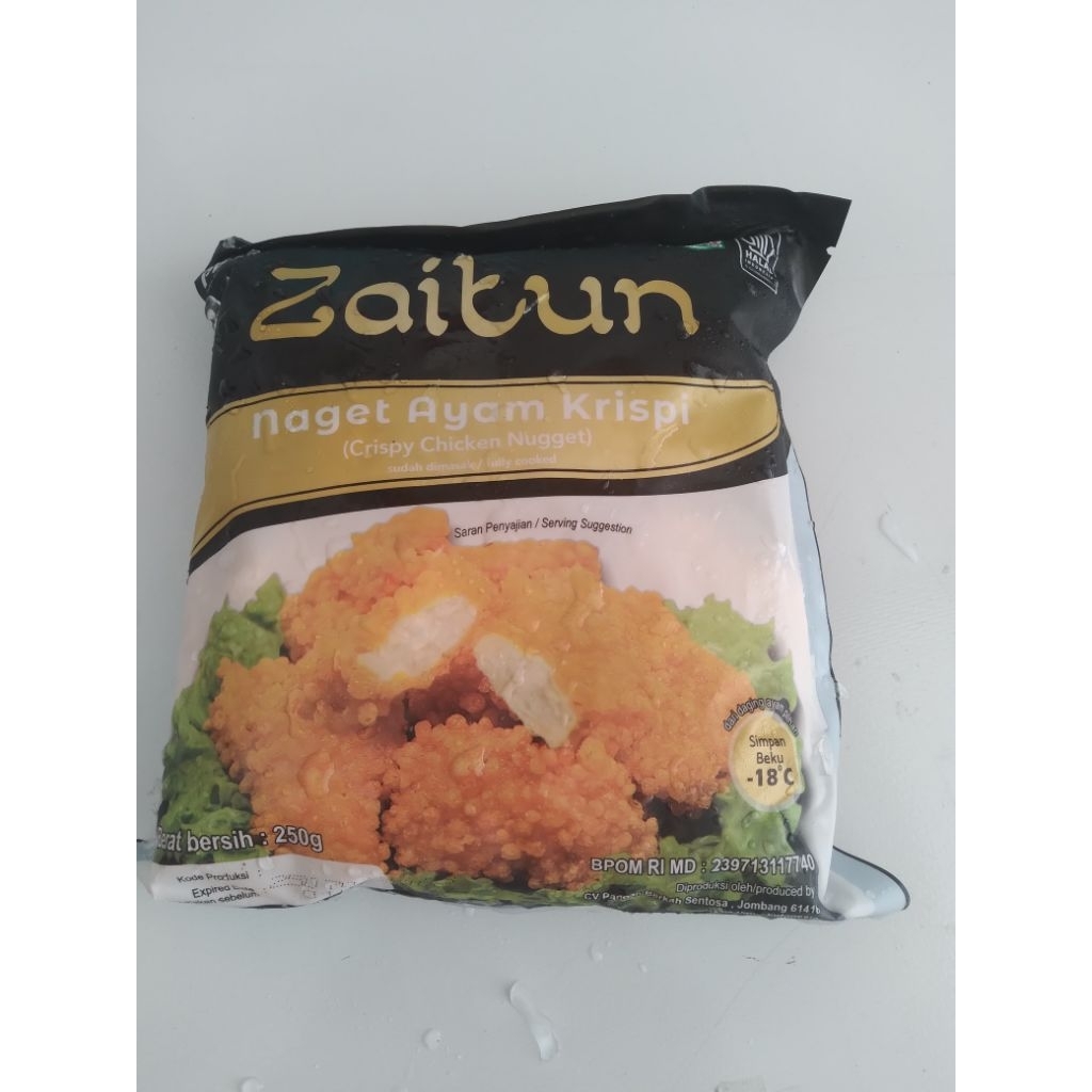 

Zaitun nugget crispy 250 gram