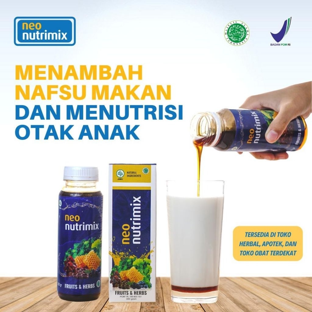 

Madu NeoNutrimix/Madu nafsu makan/madu pintar/madu asli/BPOM