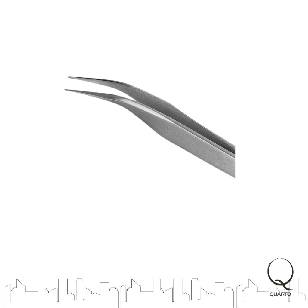 Pinset Stainless Steel Bengkok | Alat Maket Arsitektur | Penjepit | Tidak Berkarat