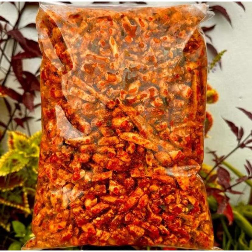 

Basreng Baso Goreng 1kg Pedas Daun Jeruk