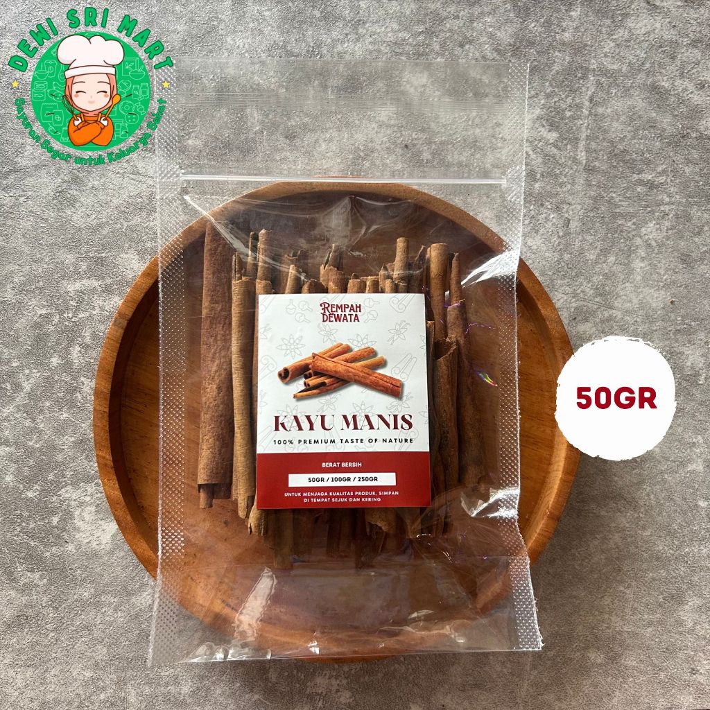 

Kayu Manis 50gr - Dewi Sri Mart