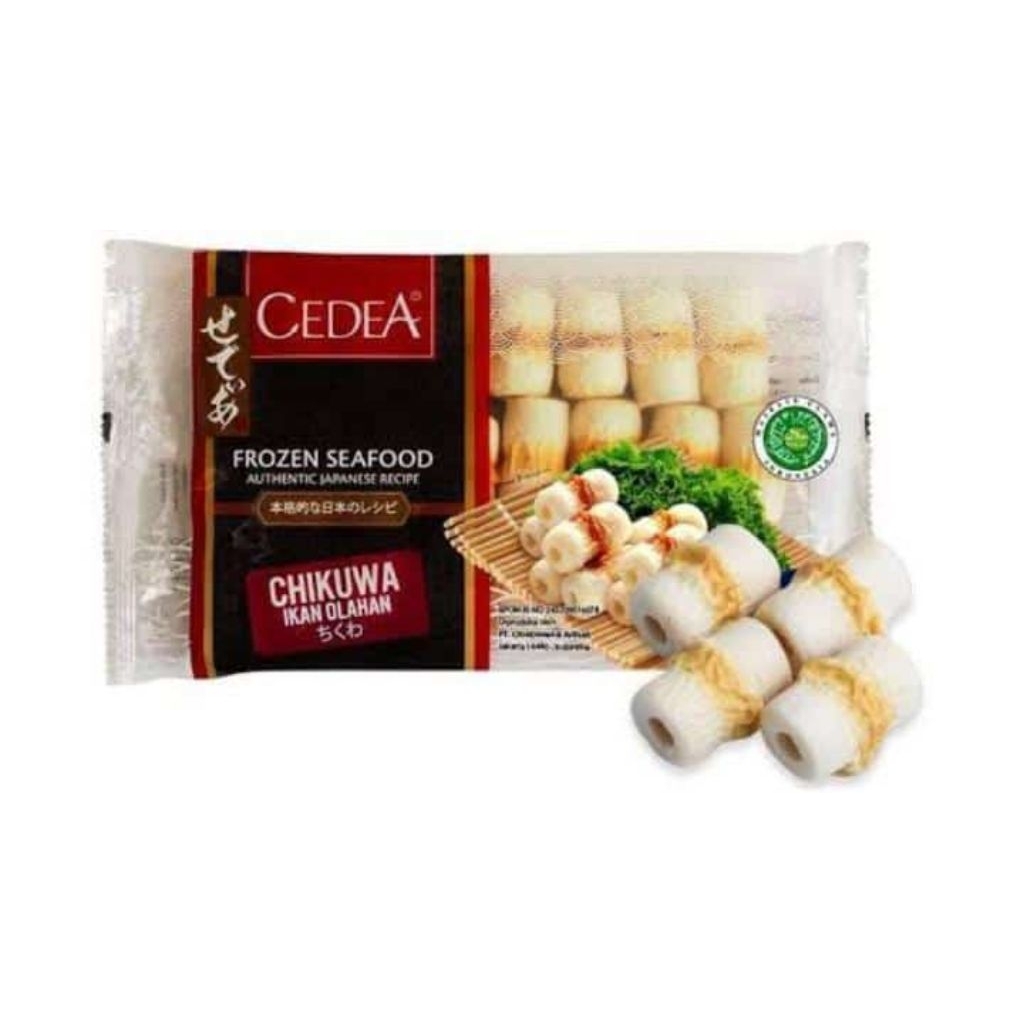 

CEDEA CHIKUWA IKAN OLAHAN 250 GR – SNACK SEAFOOD PREMIUM