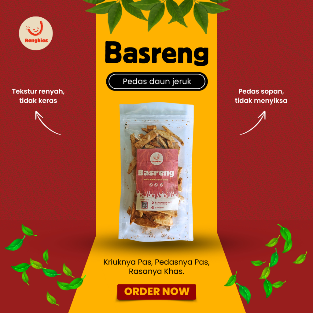 

Basreng Pedas Daun Jeruk | Renyah Kriuk Gak Keras | Pedasnya Sopan Bikin Nagih