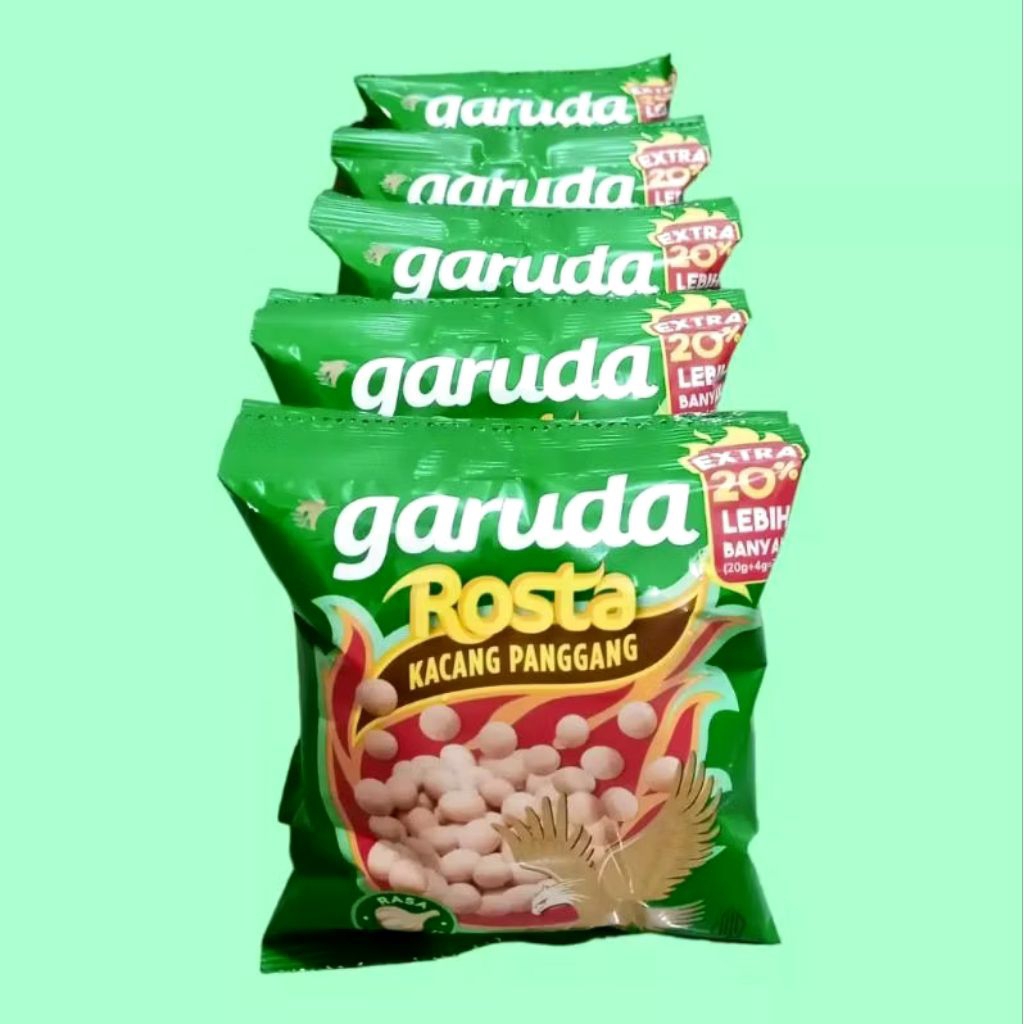 

Garuda Kacang Rosta Bawang 10gr [10 /1 renceng]*11gr