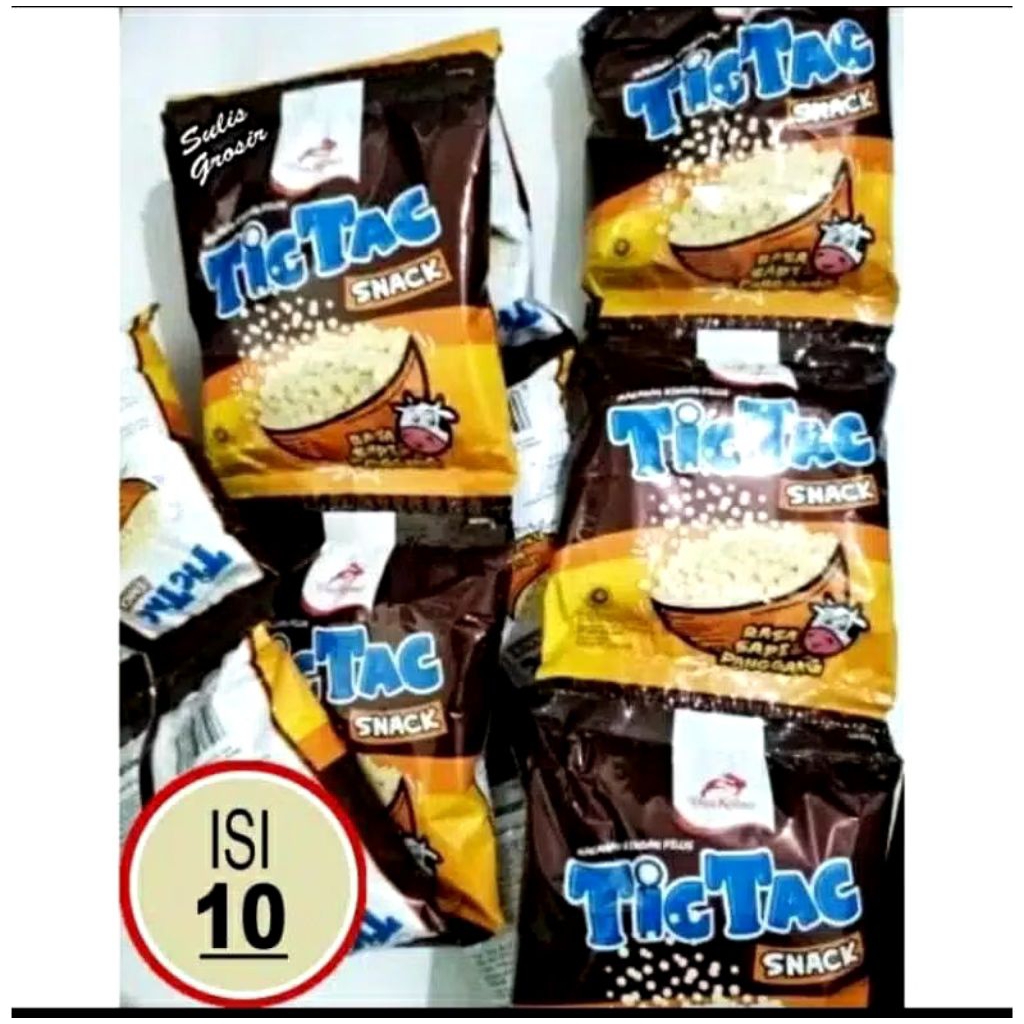 

Tictac sapi panggang per pack isi 10
