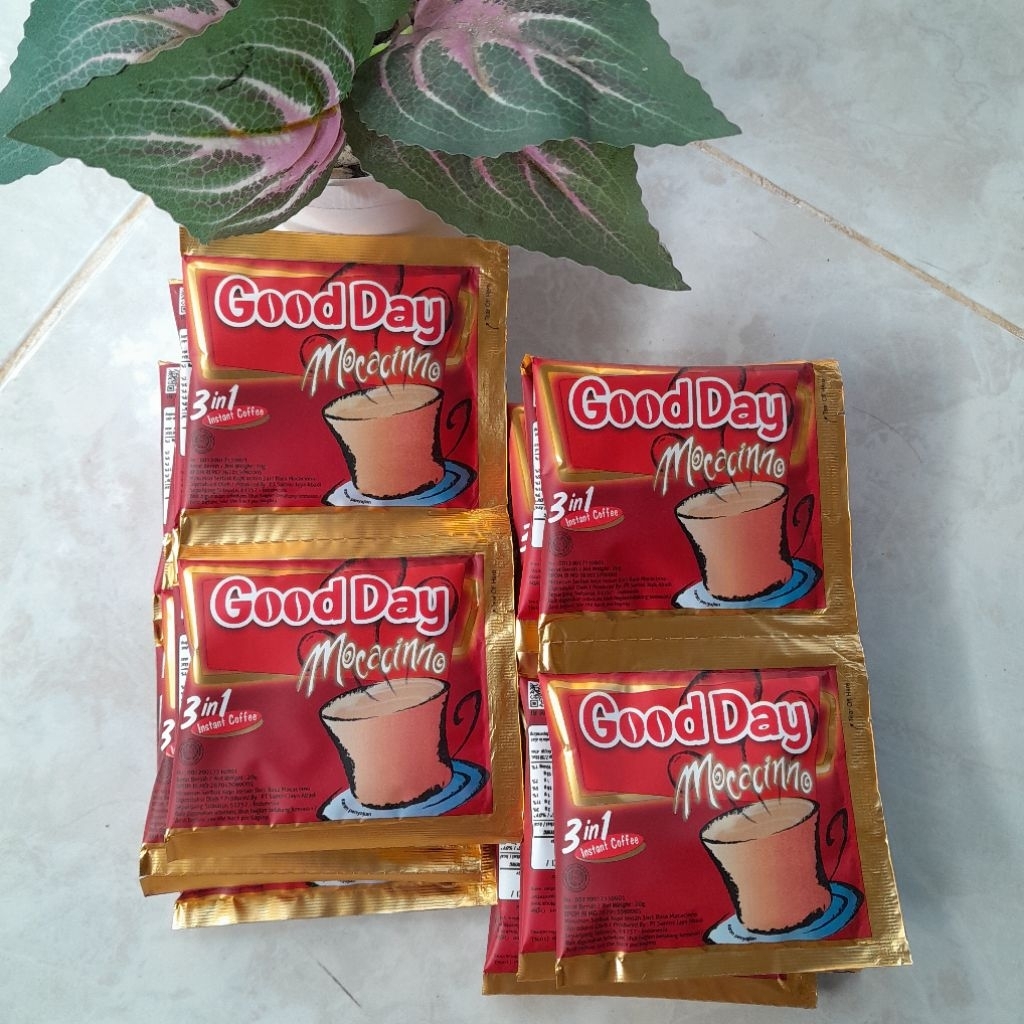 

(TMD3) RENCENG Kopi good day mocacinno 3 in 1 terlaris