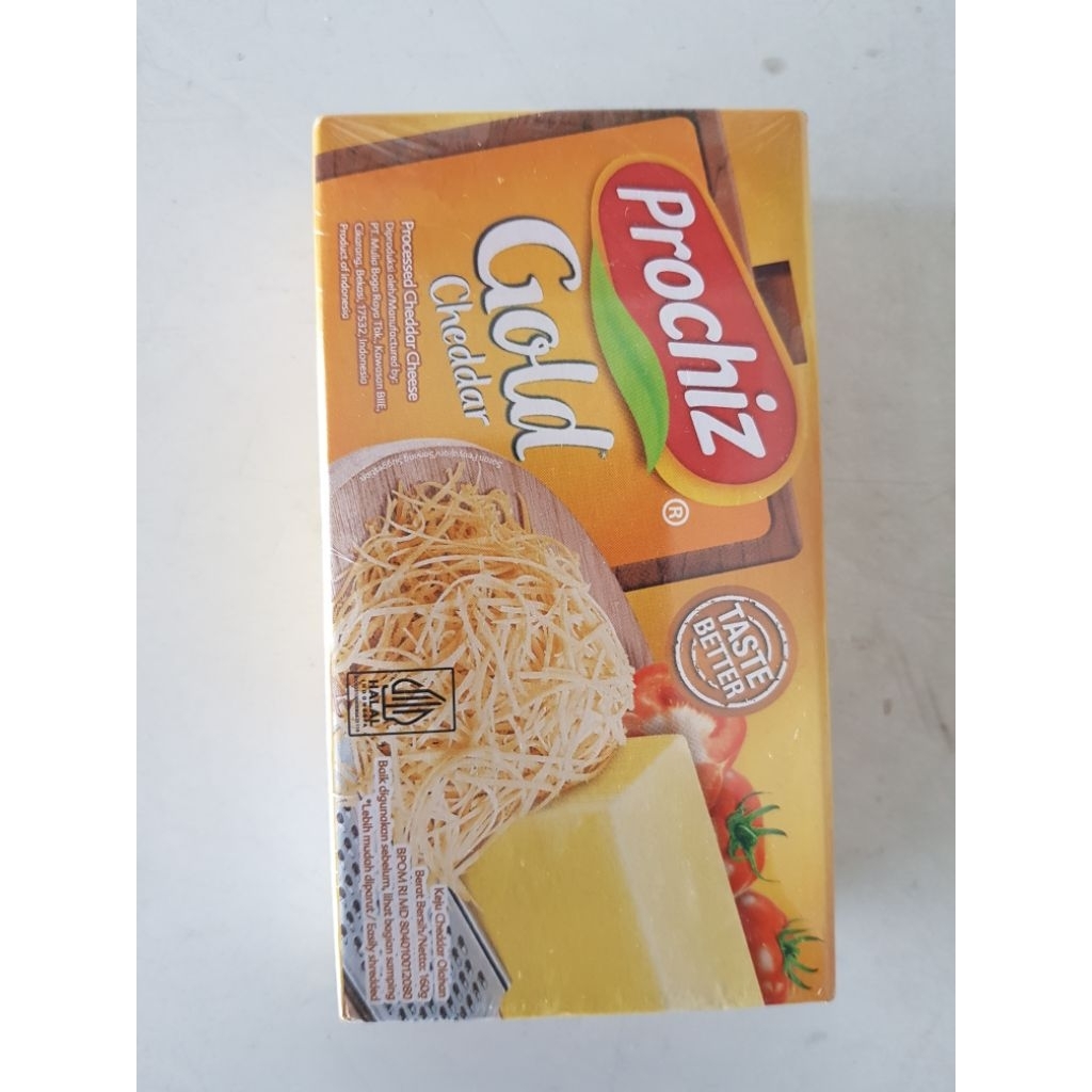 

prochiz gold cheddar 160g