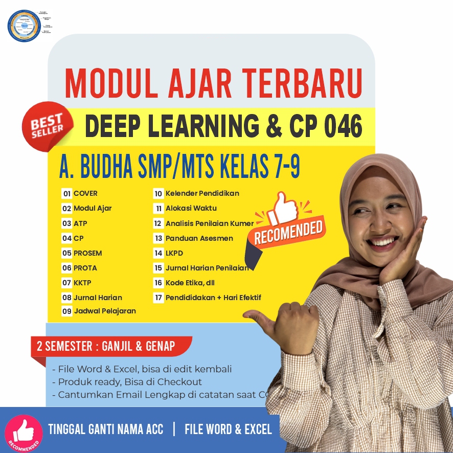 

PERANGKAT MODUL AJAR DEEP LEARNING MEPEL AGAMA BUDHA JENJANG SMP/MTS KELAS 7,8,9
