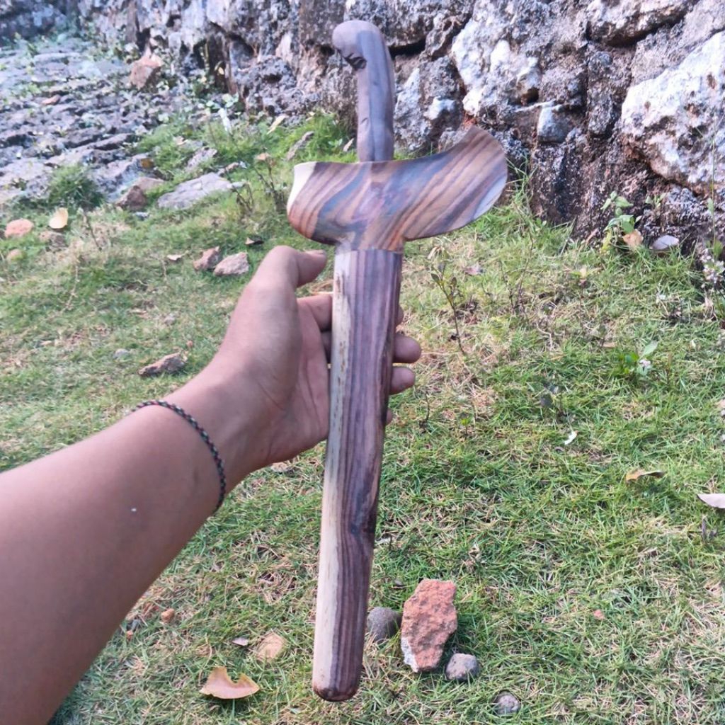 warangka keris patrem gayaman solo sonokeling 30cm mentah