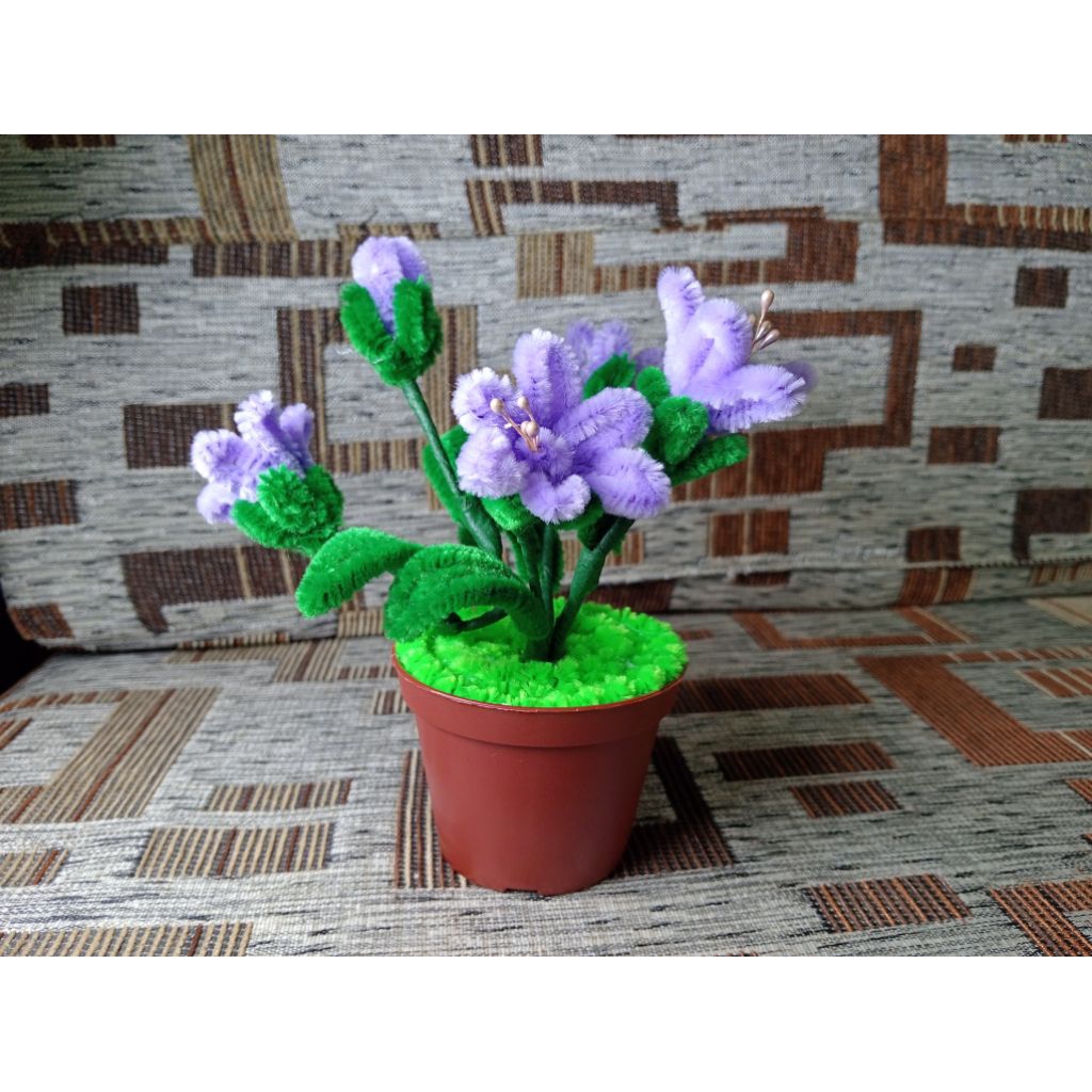 Bunga hias ruang tamu