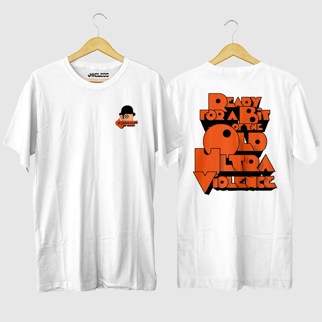 KAOS FILM A CLOCKWORK ORANGE MOVIE TSHIRT BOOTLEG
