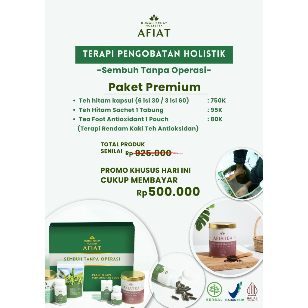 

Paket Premium Teh hitam premium Afiatea