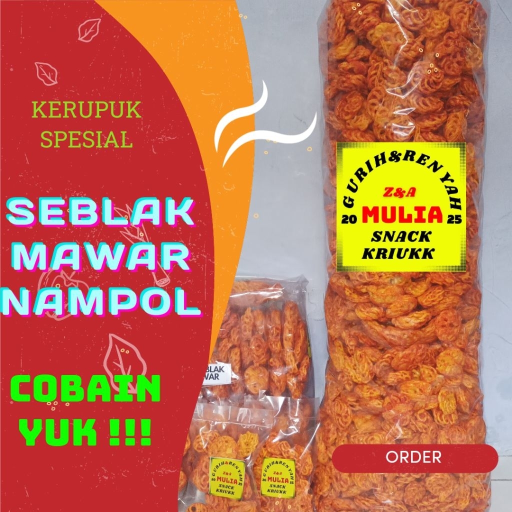 

SEBLAK MAWAR PEDAS SEBLAK KERING RAFAEL KERUPUK SEBLAK PEDAS