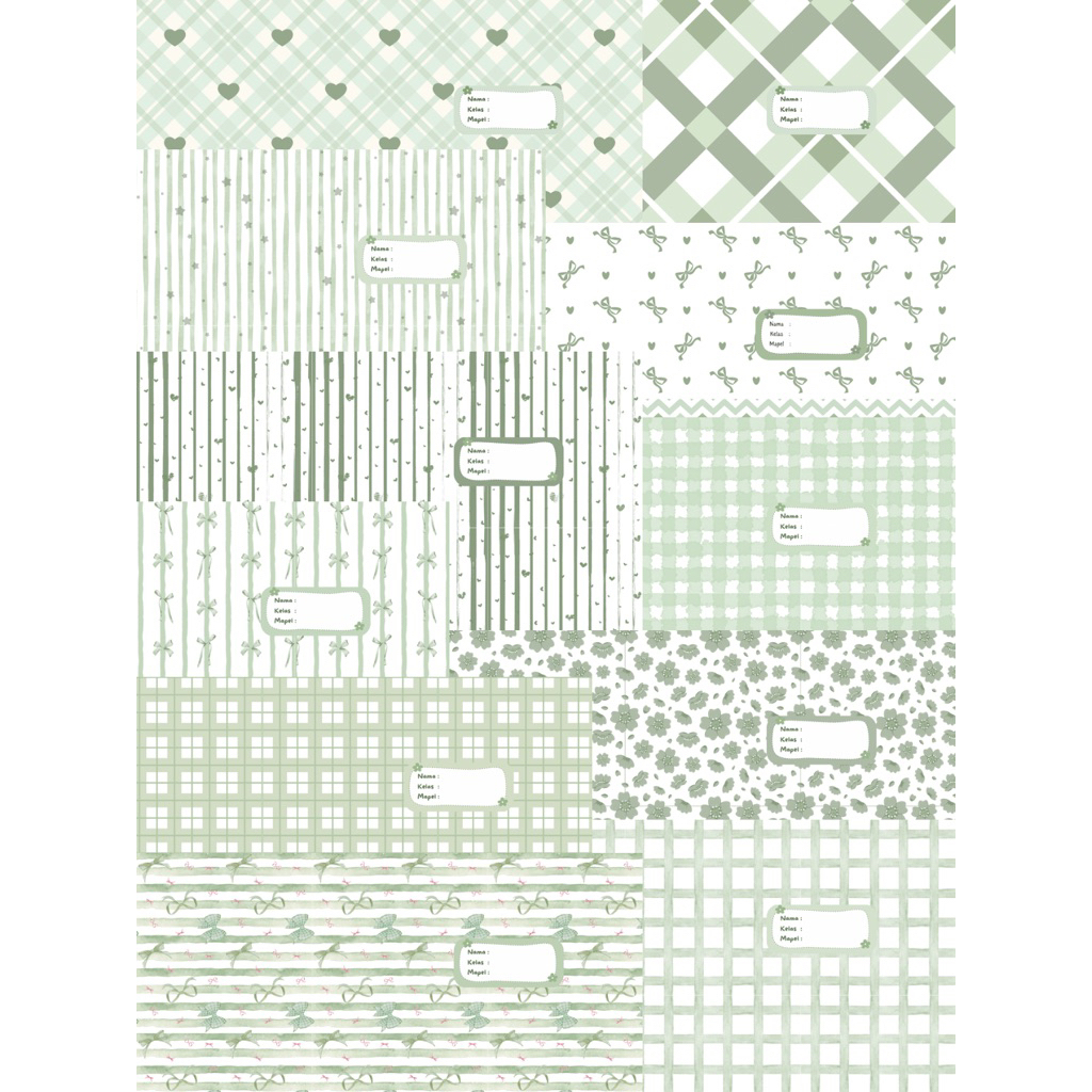 

[10 Lembar] Sampul Buku Aesthetic/Estetik Warna Pastel Hitam | Artpaper 120gsm glossy anti luntur