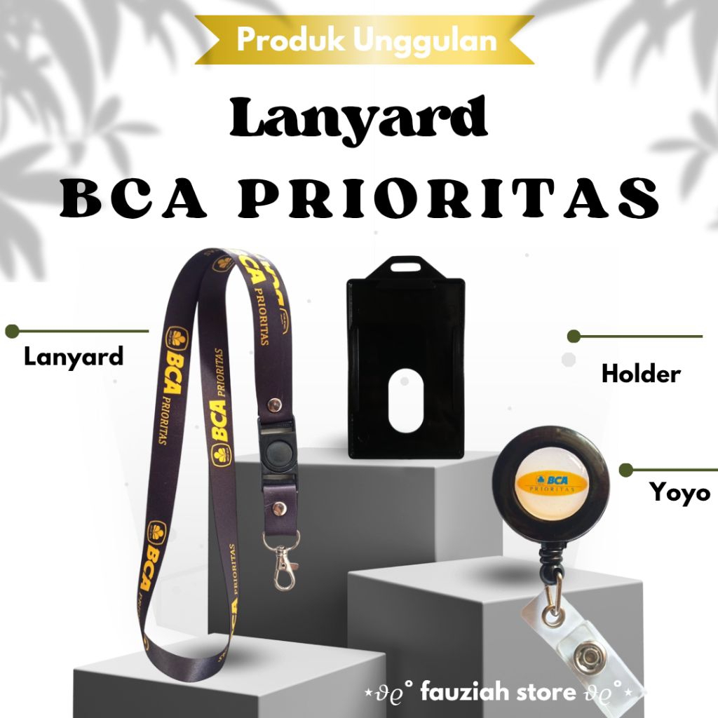 

READY! TALI ID CARD BCA PRIORITAS / LANYARD BCA PRIORITAS TERMURAH!!!