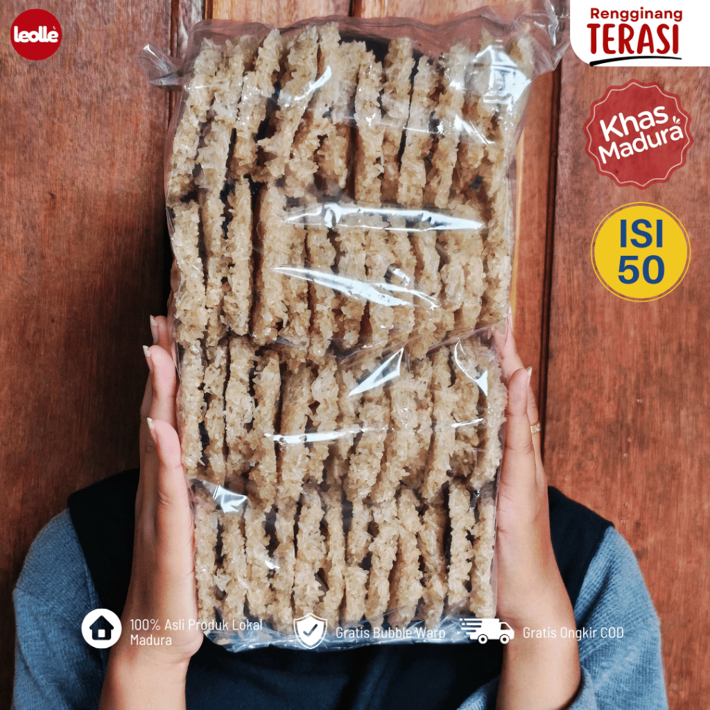 

Rengginang Mentah isi 50 Khas MADURA Rangginang Terasi Ketan Makanan Ringan Cemilan Gurih Camilan Enak Renyah