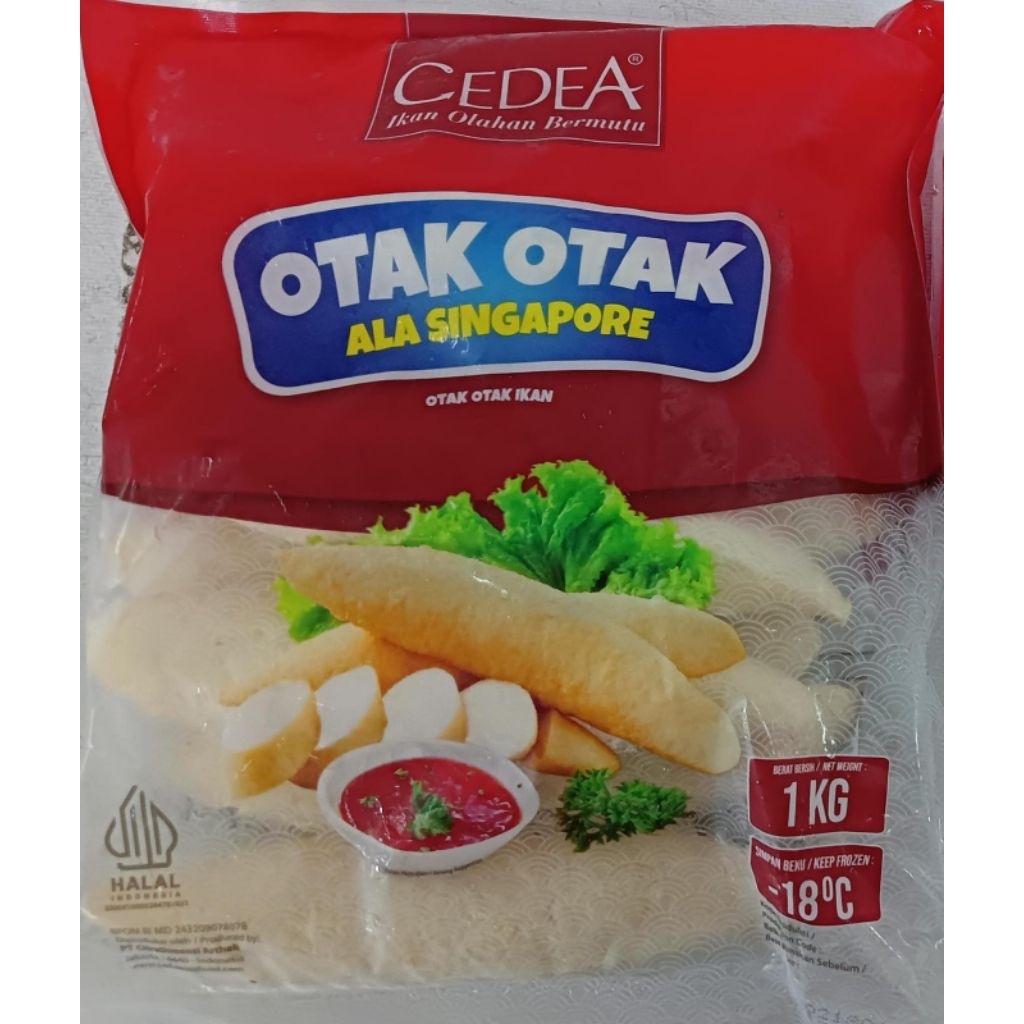 

CEDEA OTSI OTAK OTAK IKAN ALA SINGAPORE 500gr & 1kg