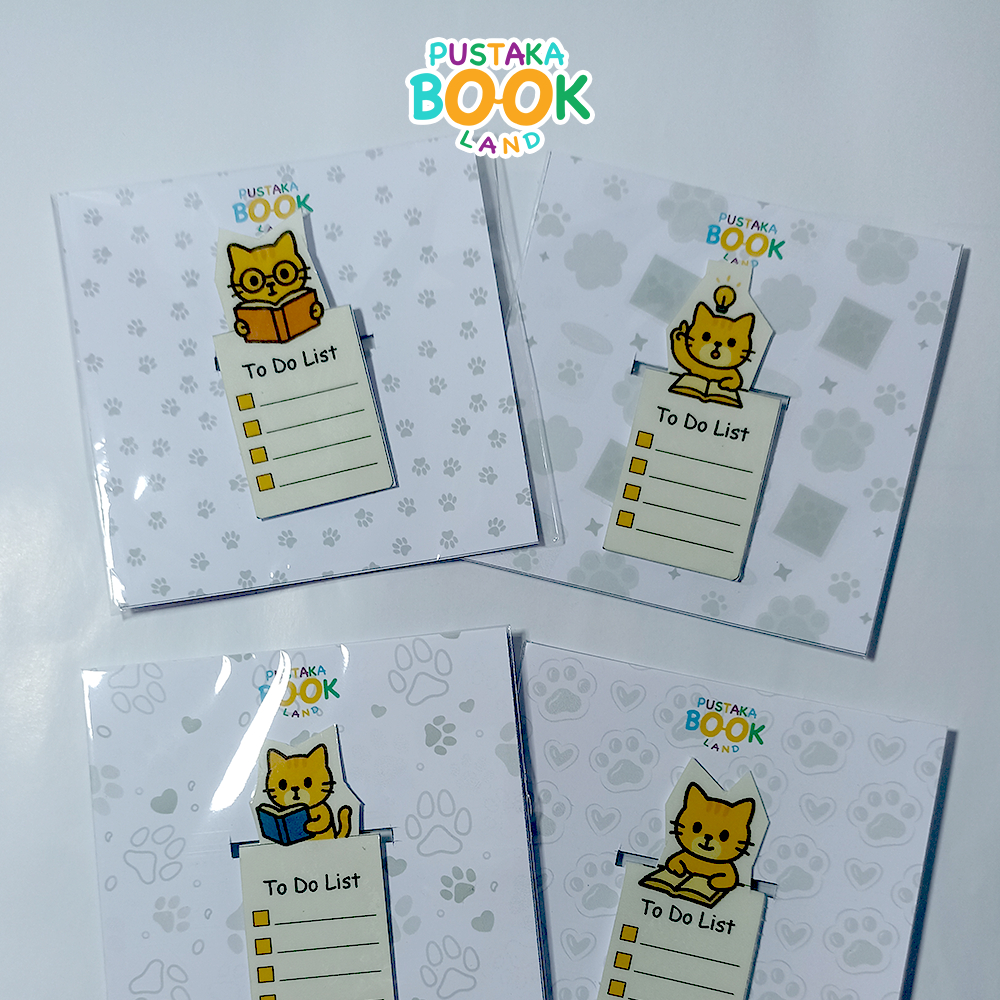 

Pembatas Buku Magnet | Bookmark | Karekter Kucing | Pembatas Buku Atas