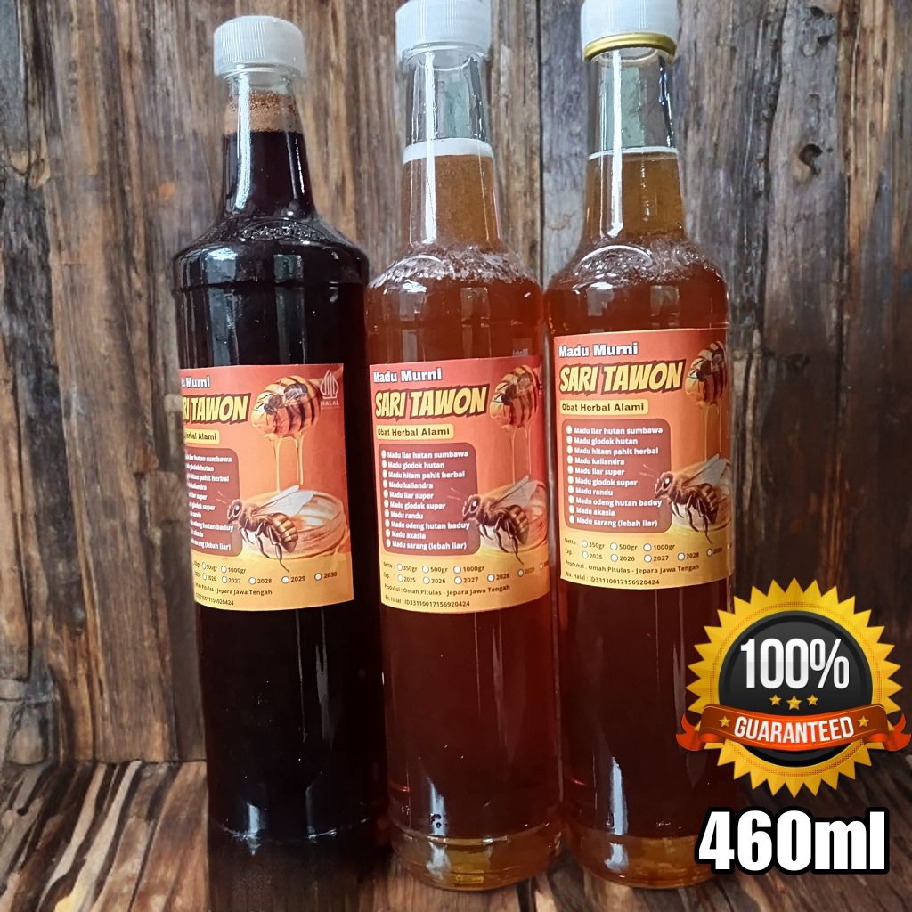 

Madu sari Tawon mentah 460ml