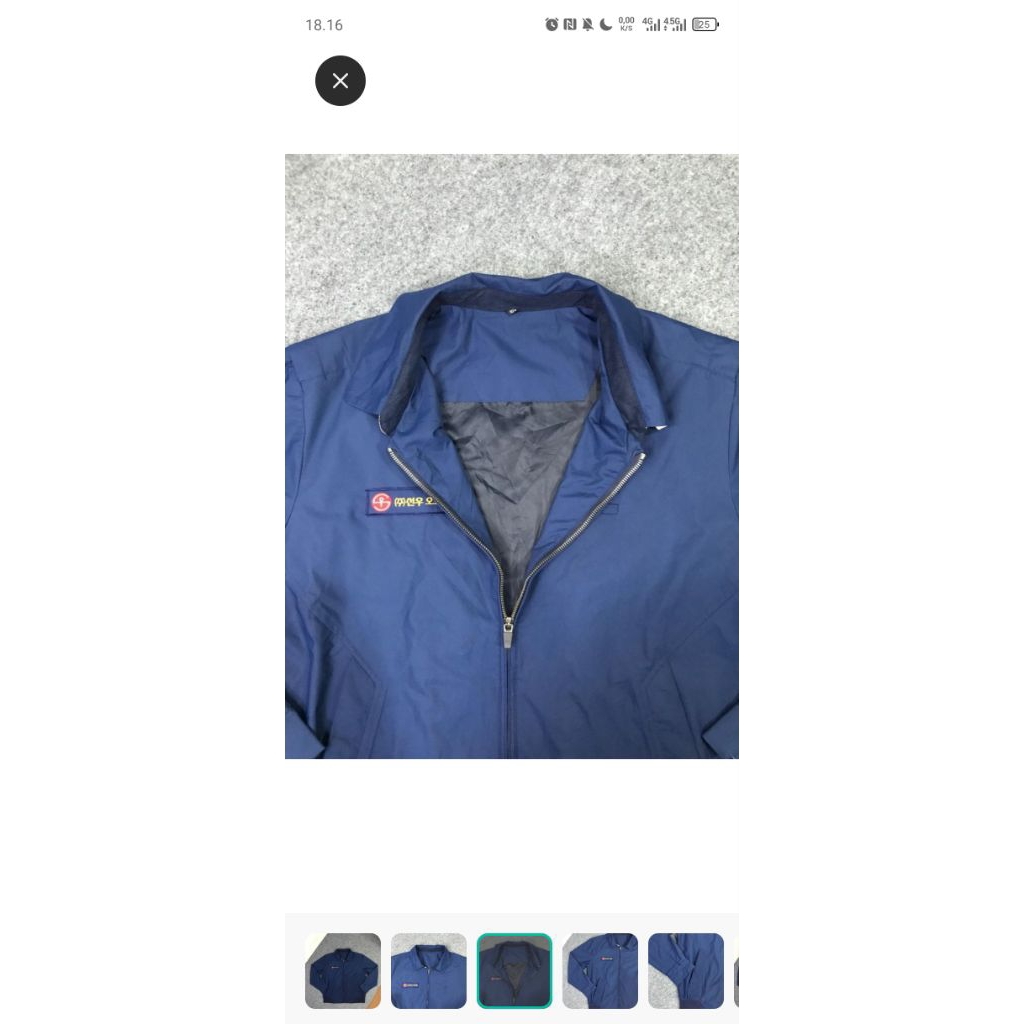 WORK JACKET VINTAGE PARASUT PRELOVED