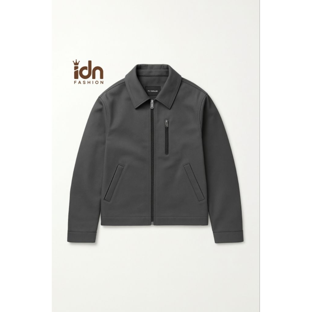 jaket pria resleting waterproof/jaket pria/jaket bomber