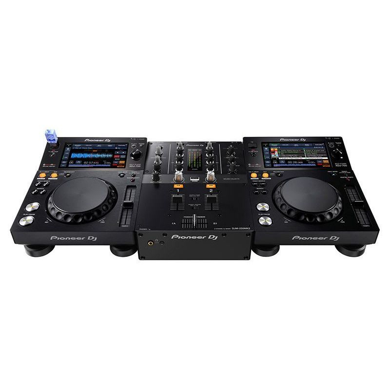 Paket Kombo Pioneer DJ XDJ-700 x 2 + DJM-250MK2 Alat DJ Original - Stok Terbatas